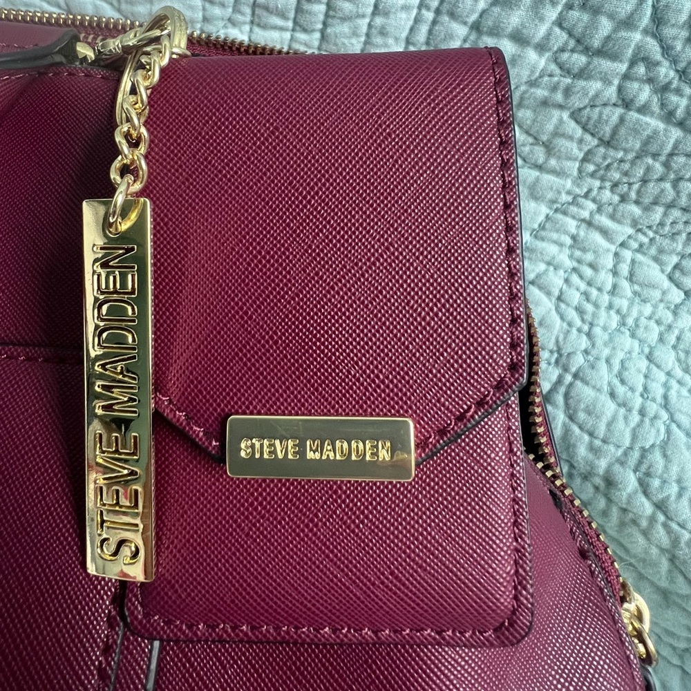 Steve Madden Fuchsia Satchel Bag - Picture 5 of 8
